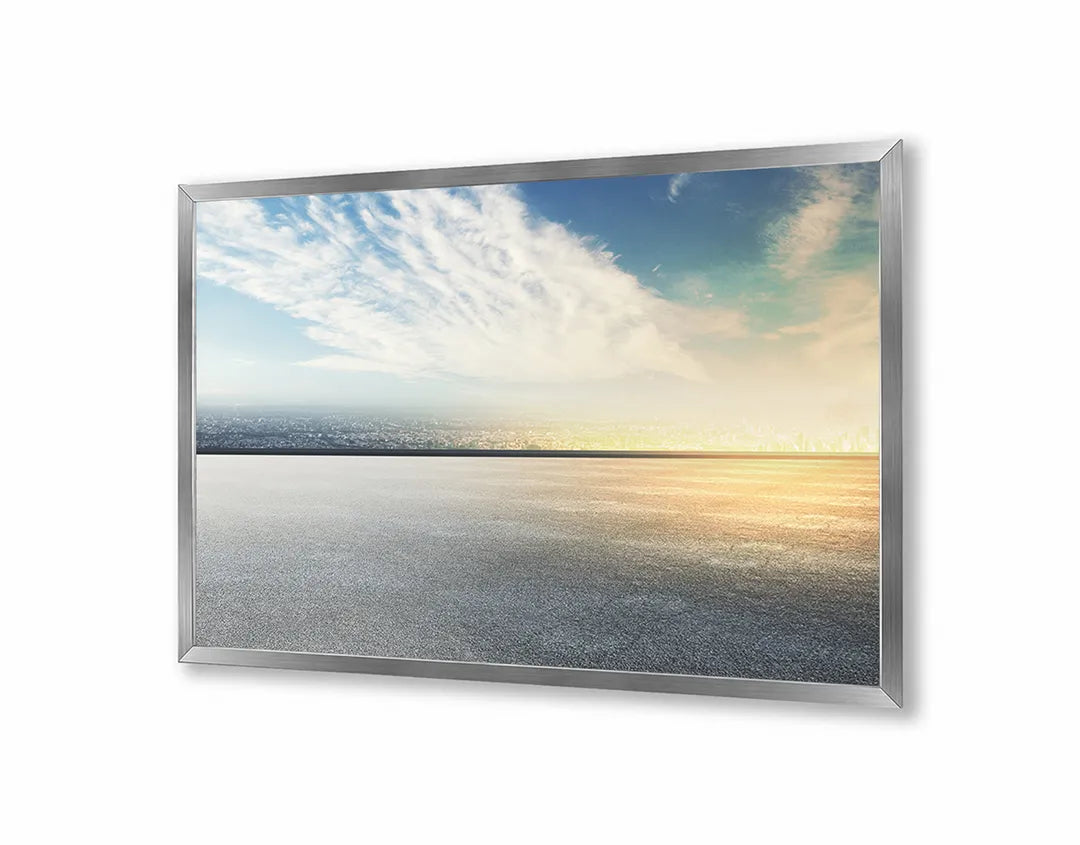 Metall Magnetboard mit hochwertigem Vlak Landschaft Mit Horizon Design