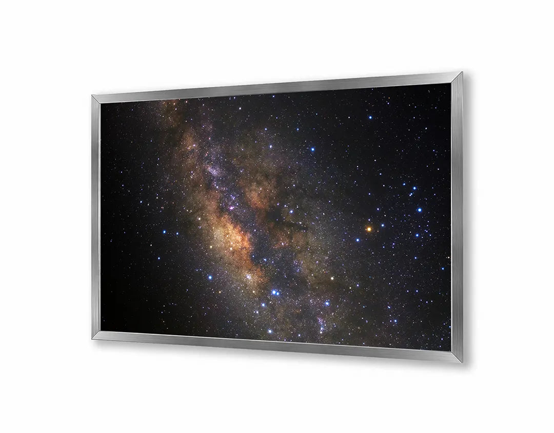 Metall Magnetboard mit hochwertigem Melkweg Design