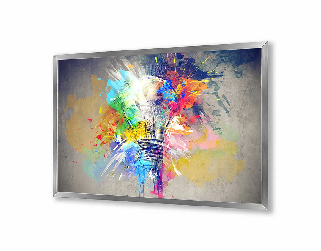 Metall Magnetboard mit hochwertigem Bunte Abstrakte Aquarell Farbe Design