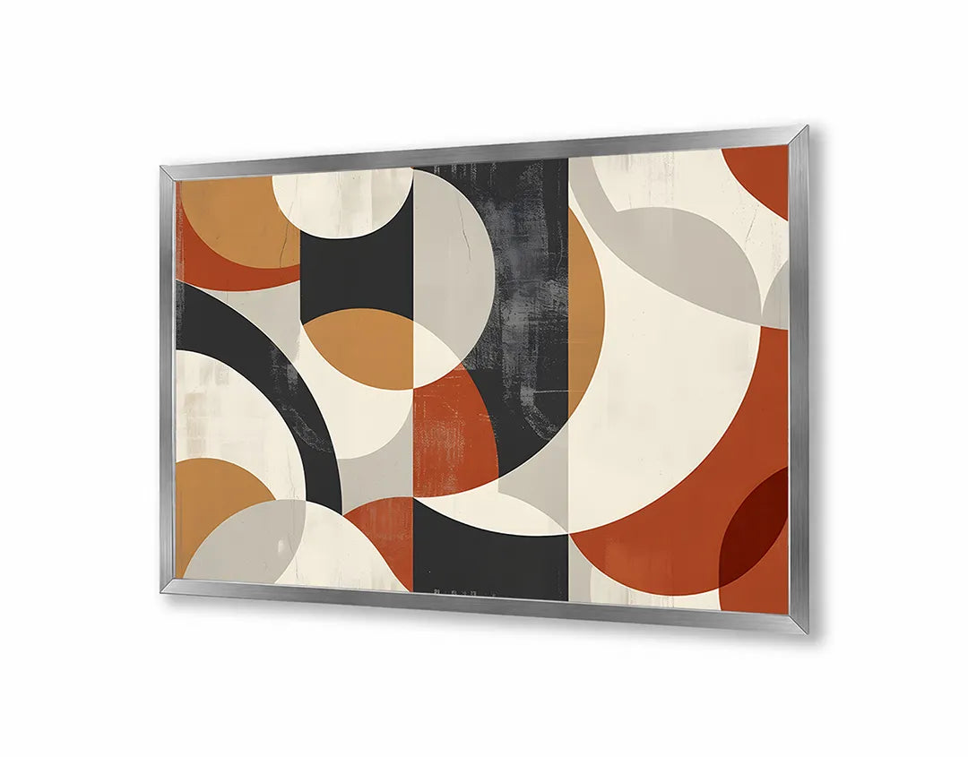 Metall Magnetboard mit hochwertigem Retro geometrische vormen Design