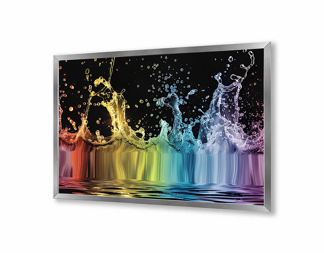 Metall Magnetboard mit hochwertigem Gekleurd spetterend Wasser Design