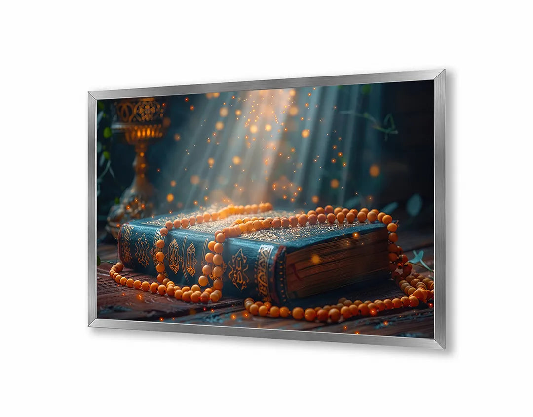Metall Magnetboard mit hochwertigem Magisch boek in Wald Design