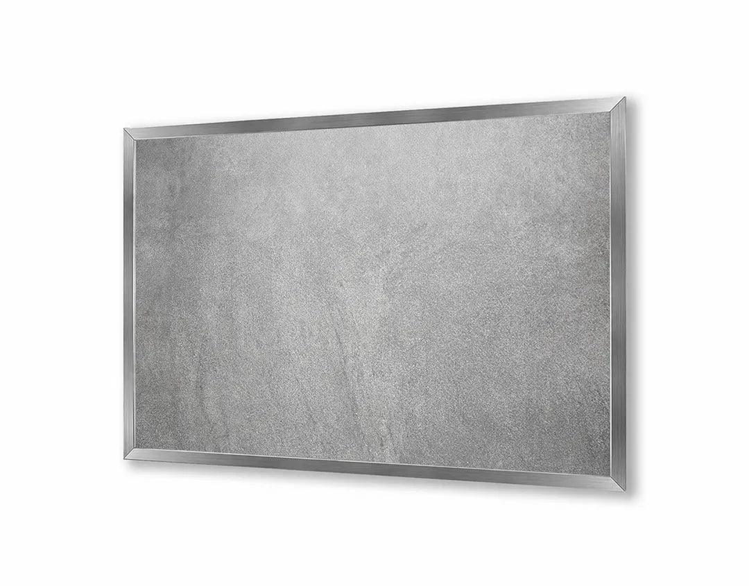 Metall Magnetboard mit hochwertigem Graue Beton Textur Design