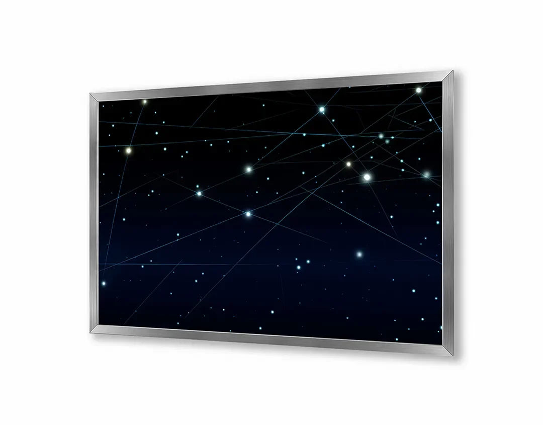 Metall Magnetboard mit hochwertigem Sterrenbeeld constellaties Design