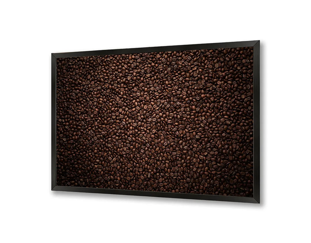 Metall Magnetboard mit hochwertigem Koffiebonen Textur Design