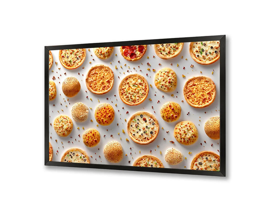 Metall Magnetboard mit hochwertigem Kleine Mini-Pizzen Muster Design