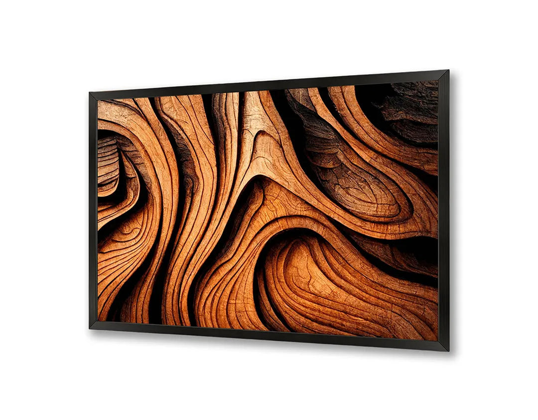 Metall Magnetboard mit hochwertigem Golvend Holz snijwerk Design