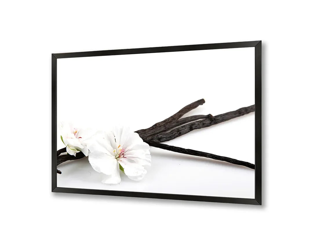 Metall Magnetboard mit hochwertigem Weiße Orchidee Mit Zen Steine Design