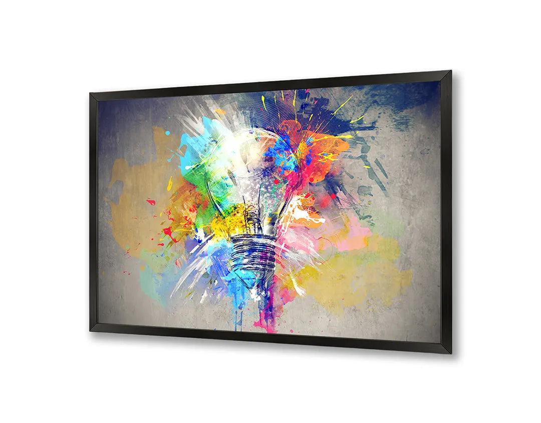 Metall Magnetboard mit hochwertigem Bunte Abstrakte Aquarell Farbe Design