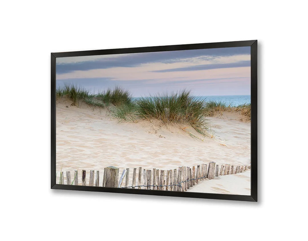 Metall Magnetboard mit hochwertigem Strand Duinen Mit Helmgras Design