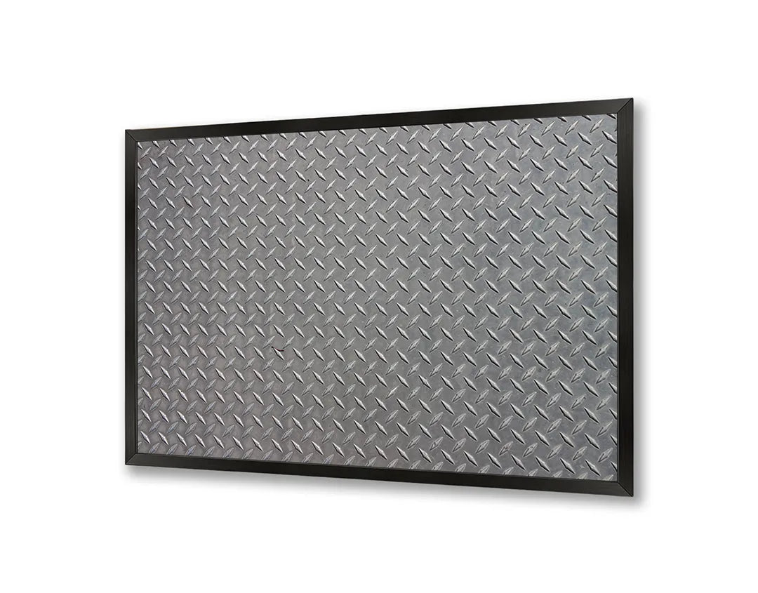 Metall Magnetboard mit hochwertigem Metalen Traanplaat Textur Design