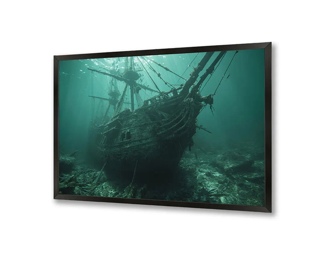 Metall Magnetboard mit hochwertigem Geestenschip Unterwasser Design