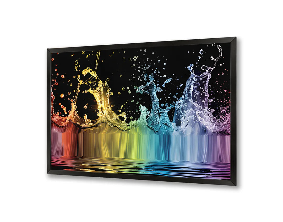 Metall Magnetboard mit hochwertigem Gekleurd spetterend Wasser Design