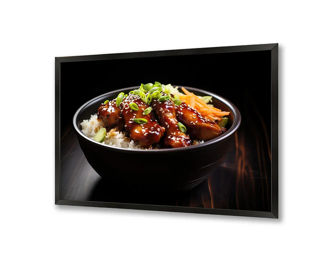 Metall Magnetboard mit hochwertigem Kom mit rijst und Fleisch Design