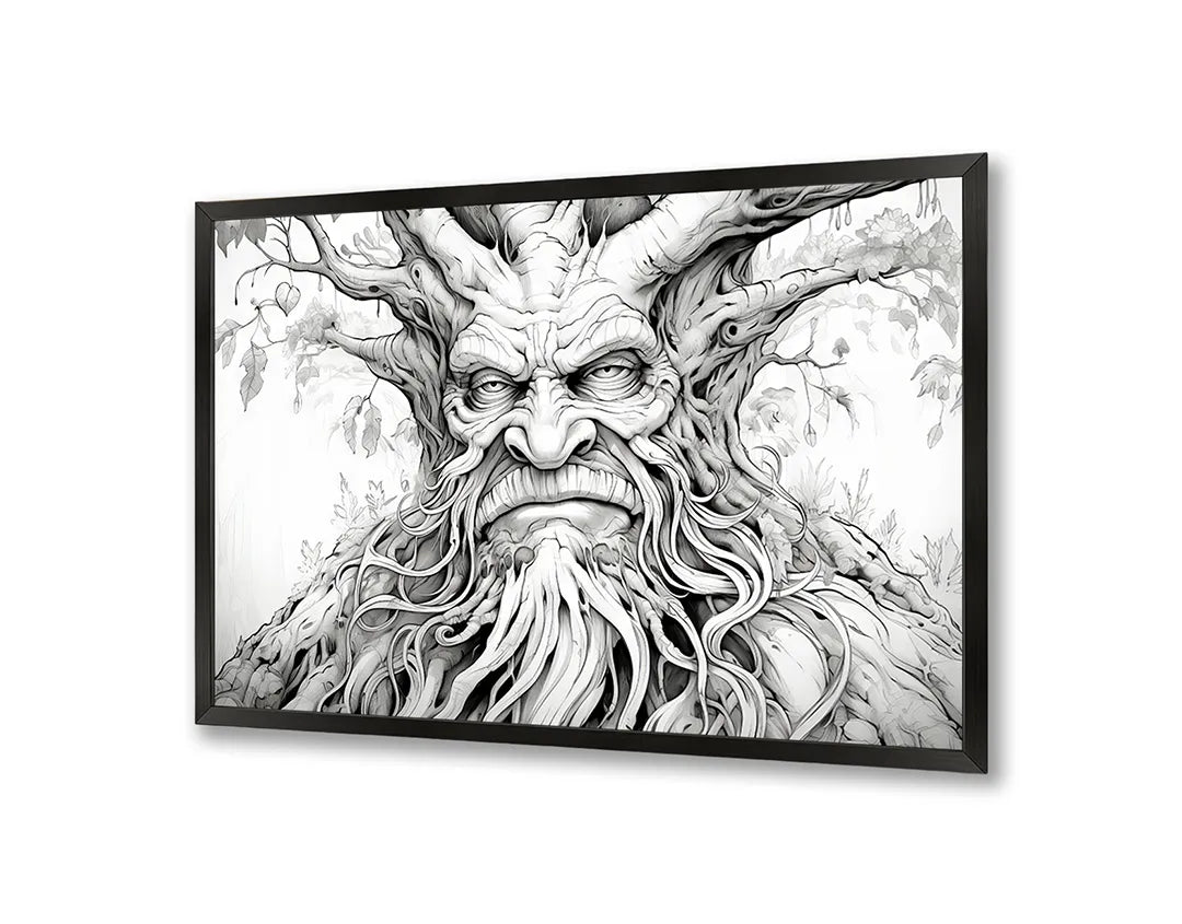 Metall Magnetboard mit hochwertigem Fantasie boom Gesicht Design