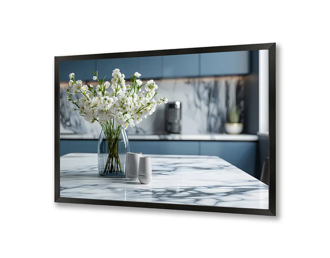 Metall Magnetboard mit hochwertigem Moderne keuken Interieur Design