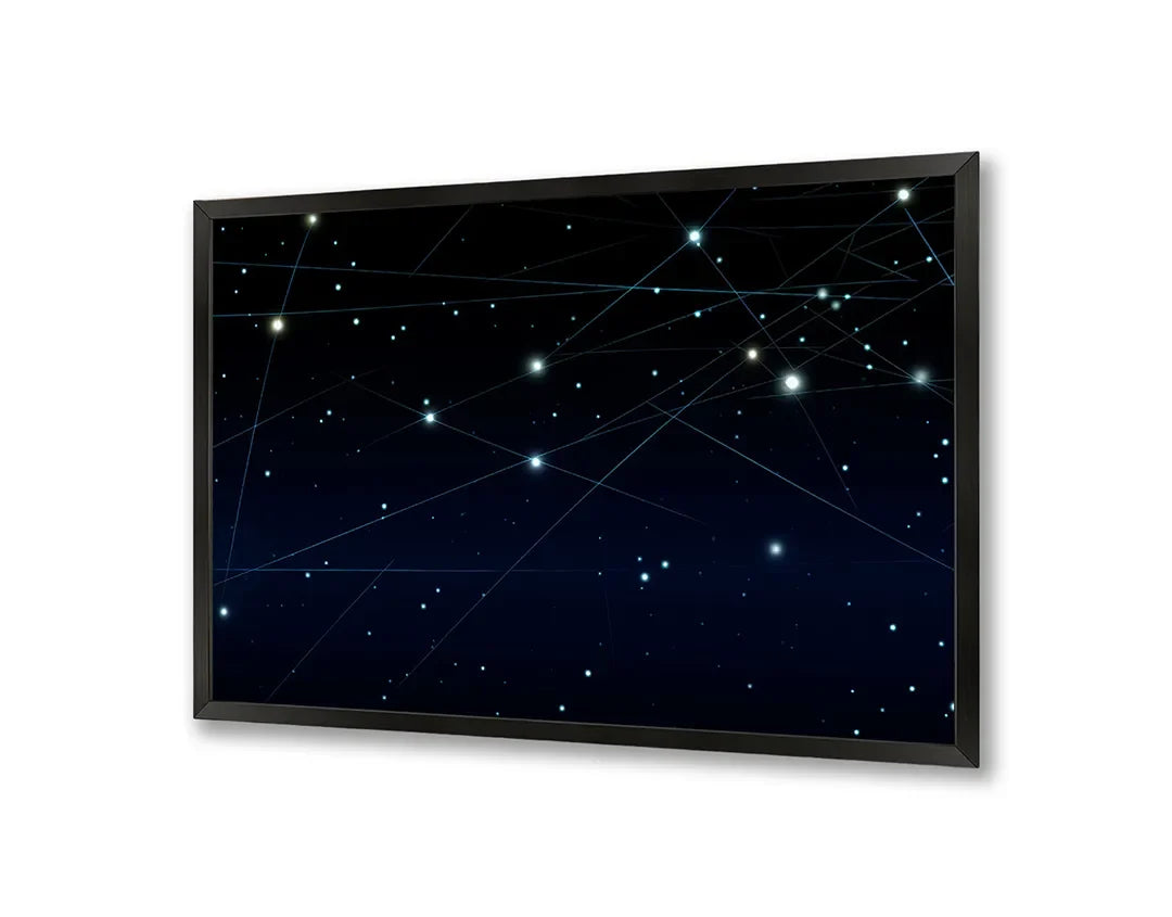 Metall Magnetboard mit hochwertigem Sterrenbeeld constellaties Design