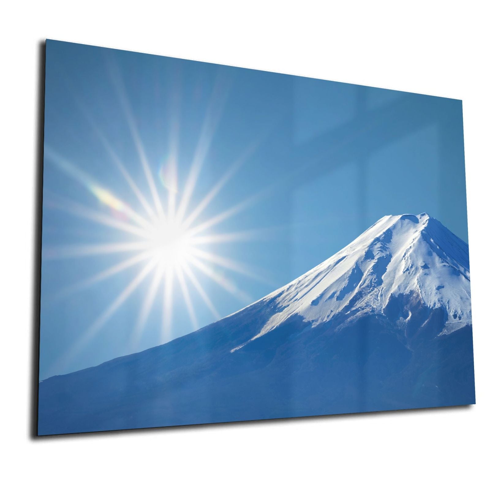 Mydesignglas Glas Whiteboard - Berg Fuji – magnetisch, kratzfest & rahmenlos