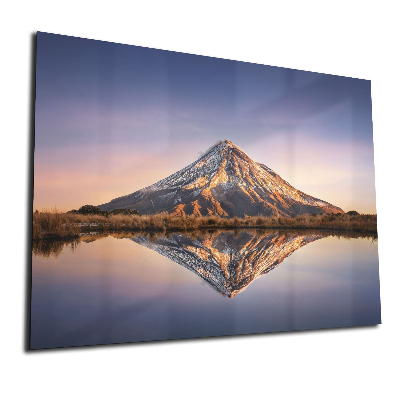 Glas-Whiteboard Berg Taranaki – magnetisch, kratzfest & rahmenlos