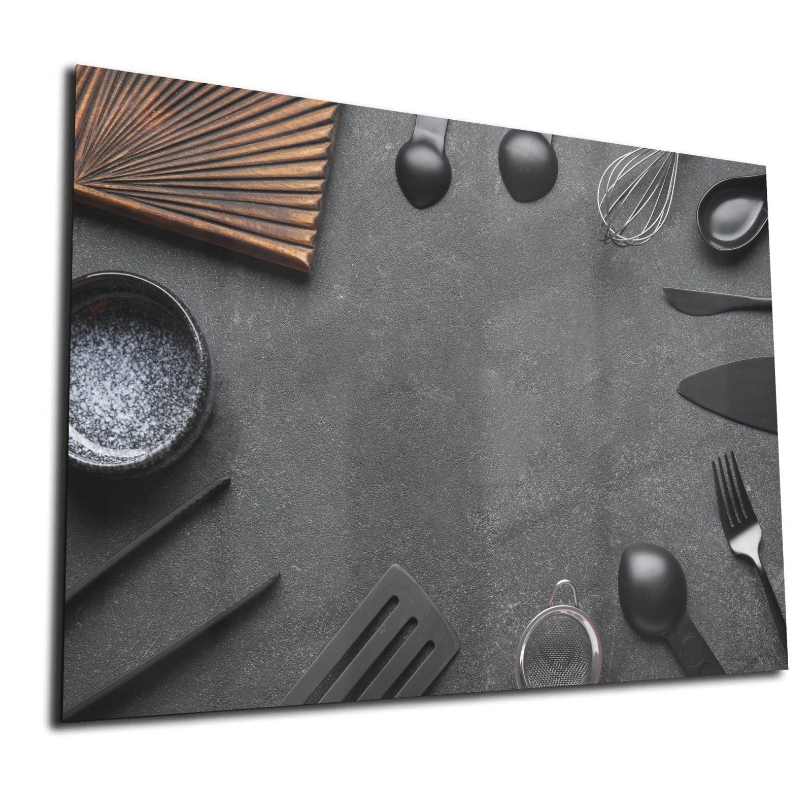 Mydesignglas Glas Whiteboard - Küchenutensilien – magnetisch, kratzfest & rahmenlos