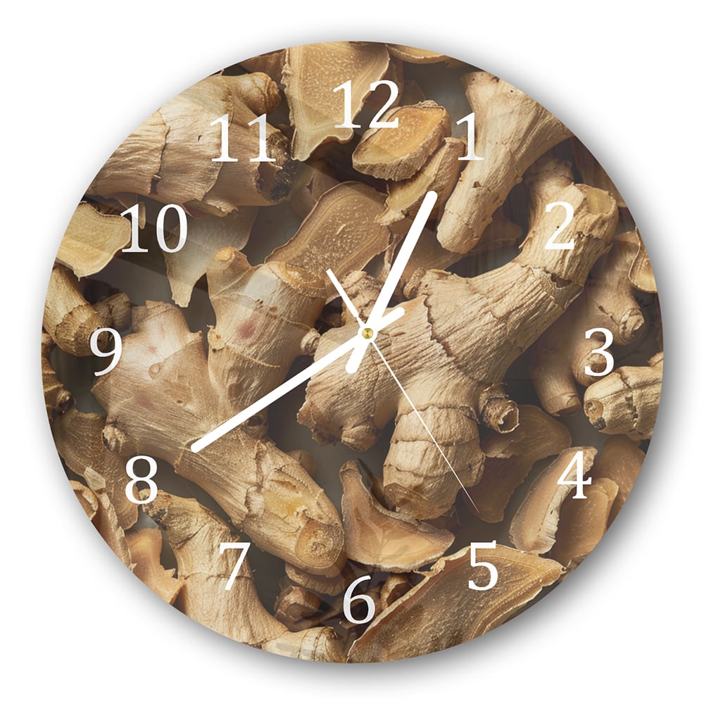 Wanduhr Rund - Ingwer