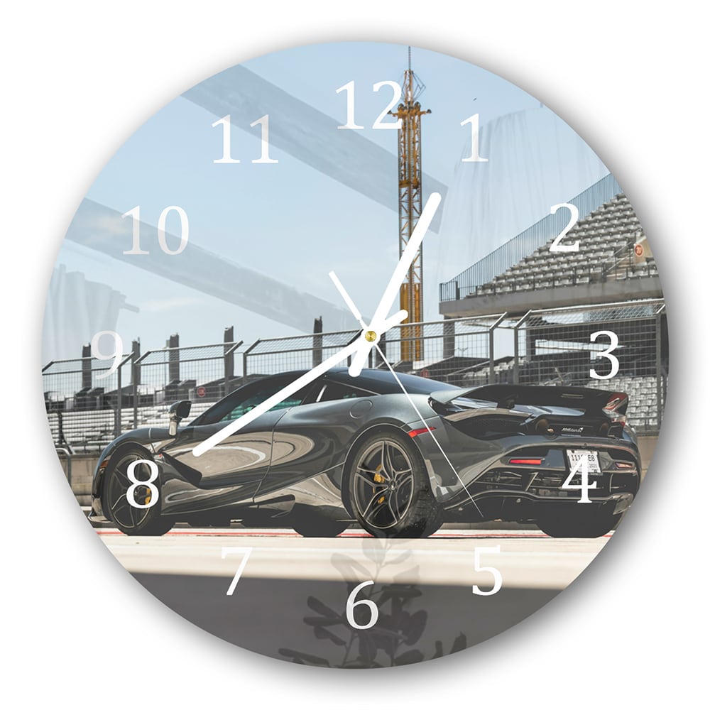 Wanduhr Rund - McLaren