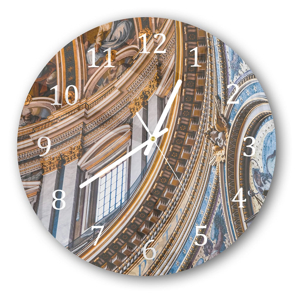 Wanduhr Rund - Kuppel des Glaubens