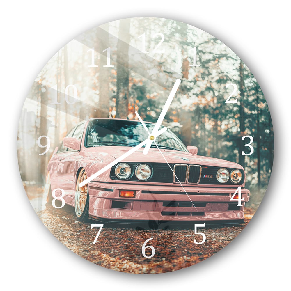 Wanduhr Rund - BMW E30 M3