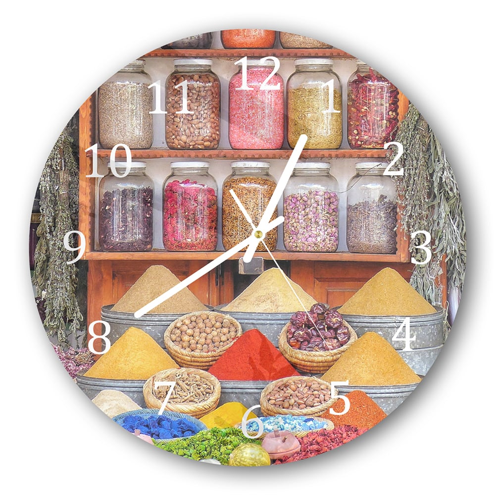 Wanduhr Rund - Gewürzladen