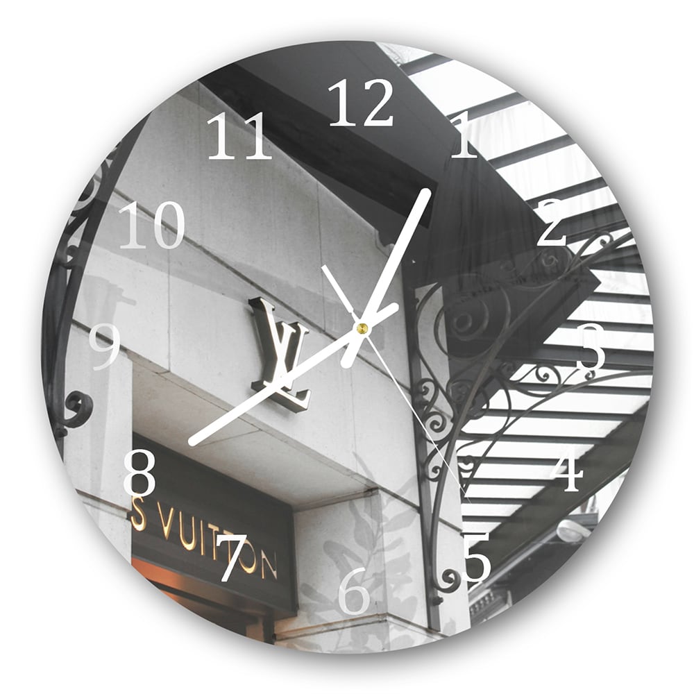 Wanduhr Rund - Louis Vuitton-Geschäft