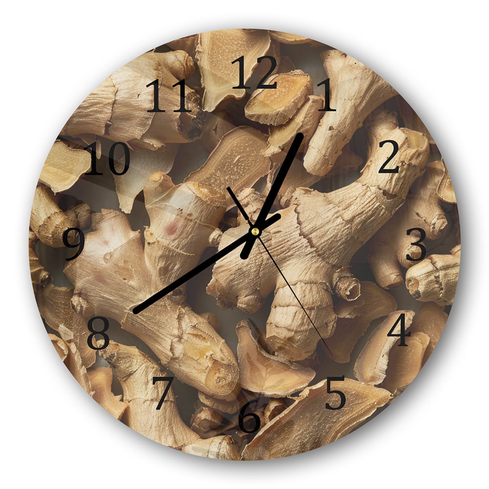 Wanduhr Rund - Ingwer