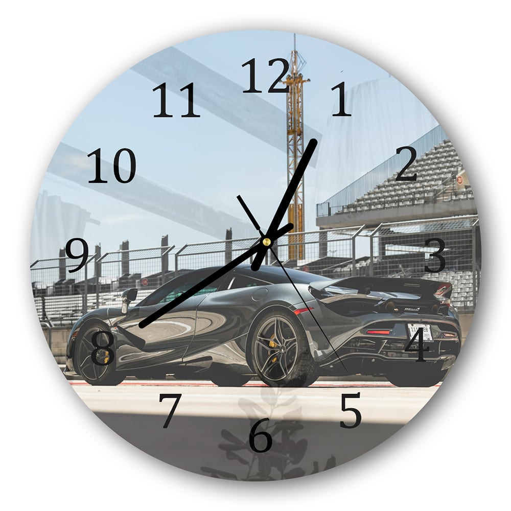Wanduhr Rund - McLaren