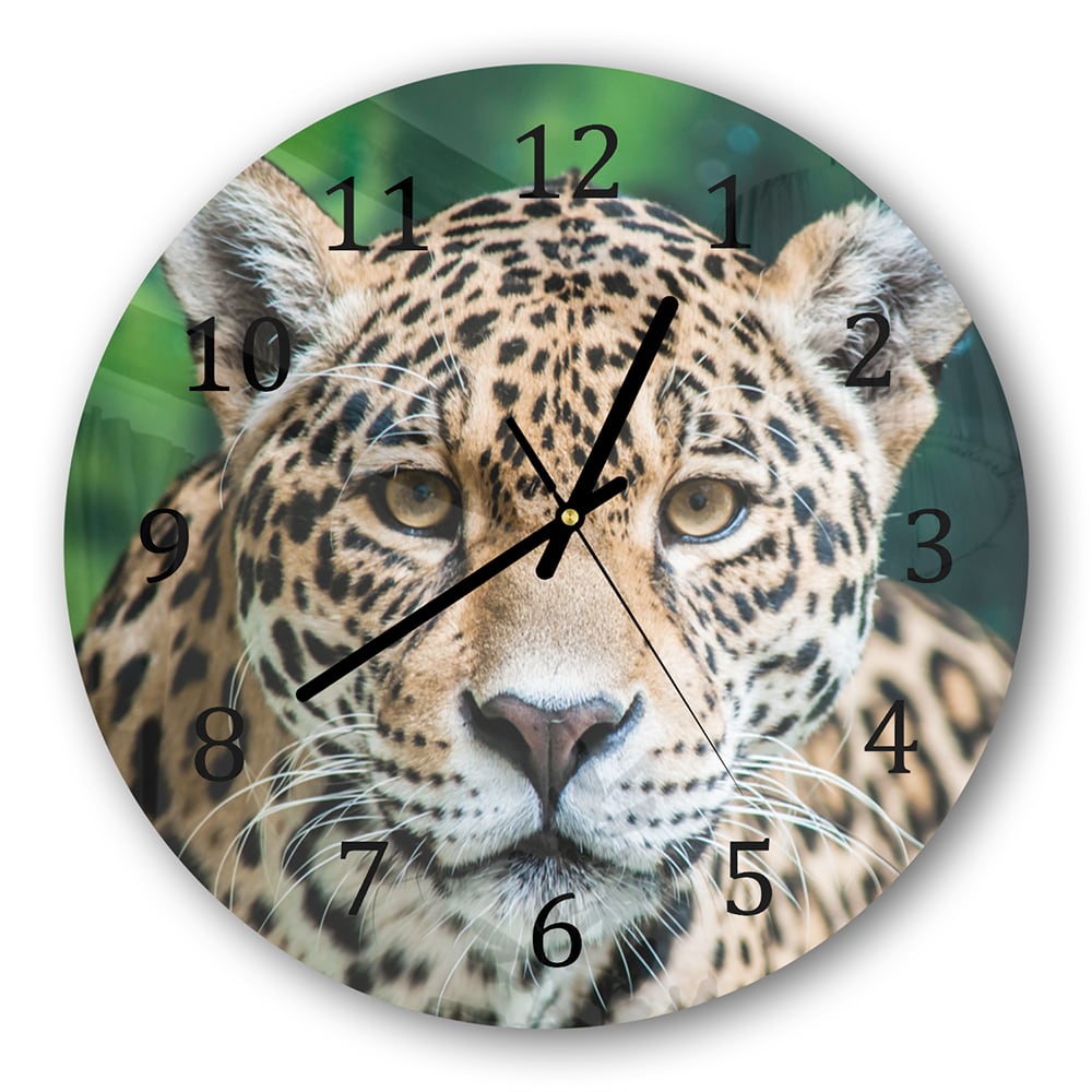 Wanduhr Rund - Jaguar