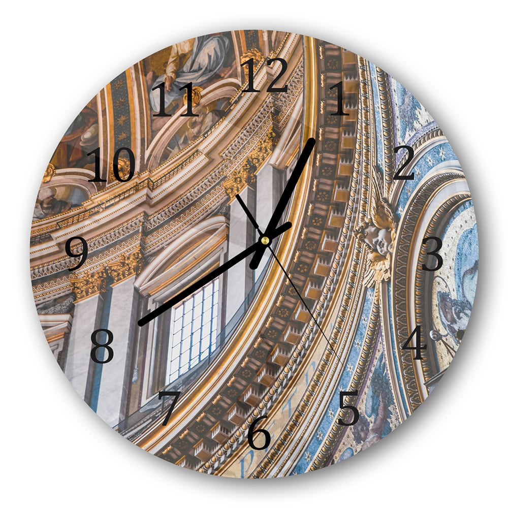 Wanduhr Rund - Kuppel des Glaubens