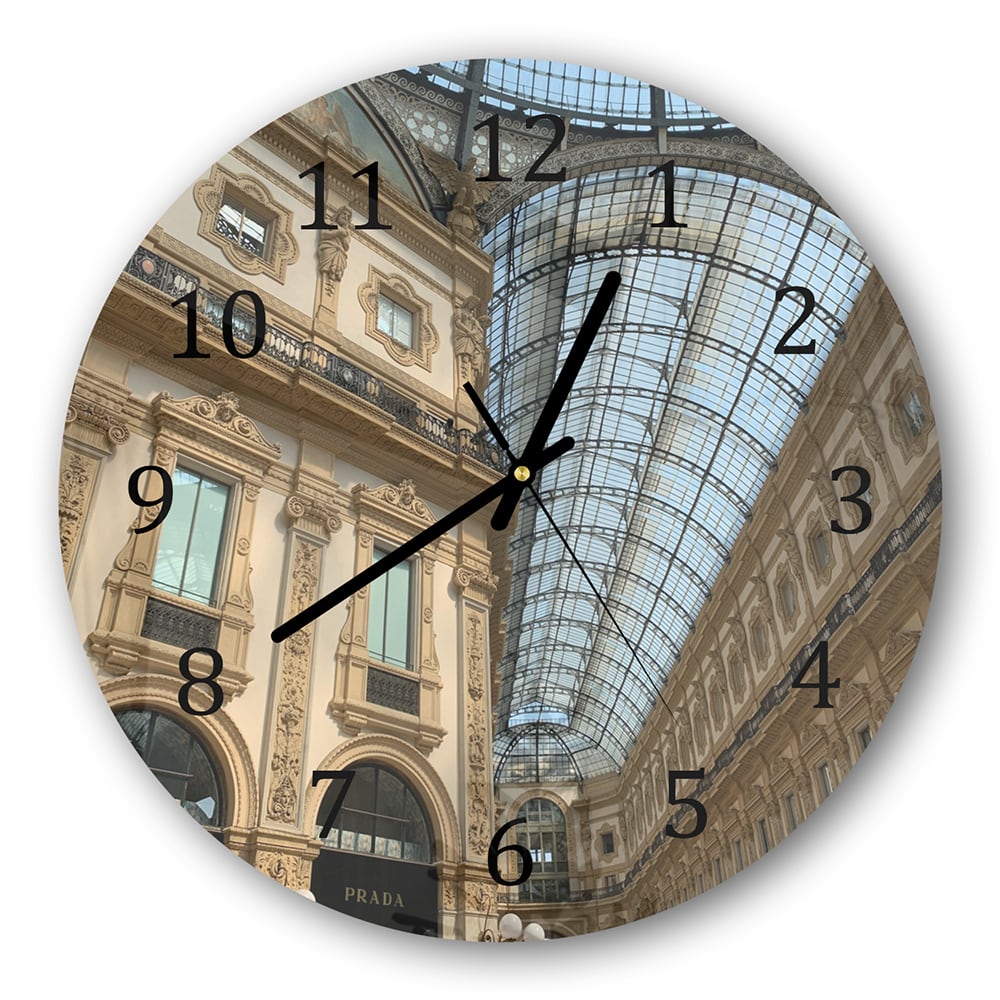 Wanduhr Rund - Luxus-Einkaufszentrum
