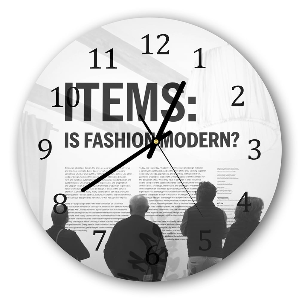 Wanduhr Rund - Is Fashion Modern?