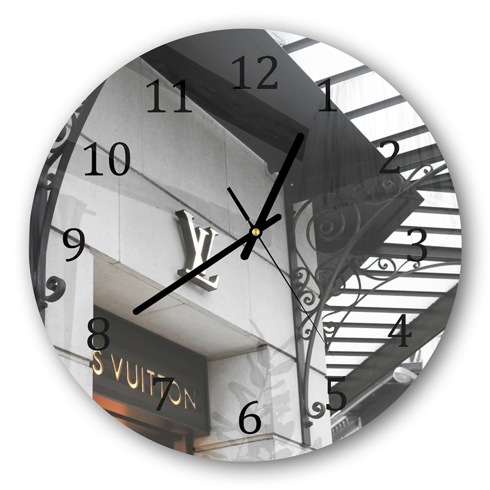 Wanduhr Rund - Louis Vuitton-Geschäft