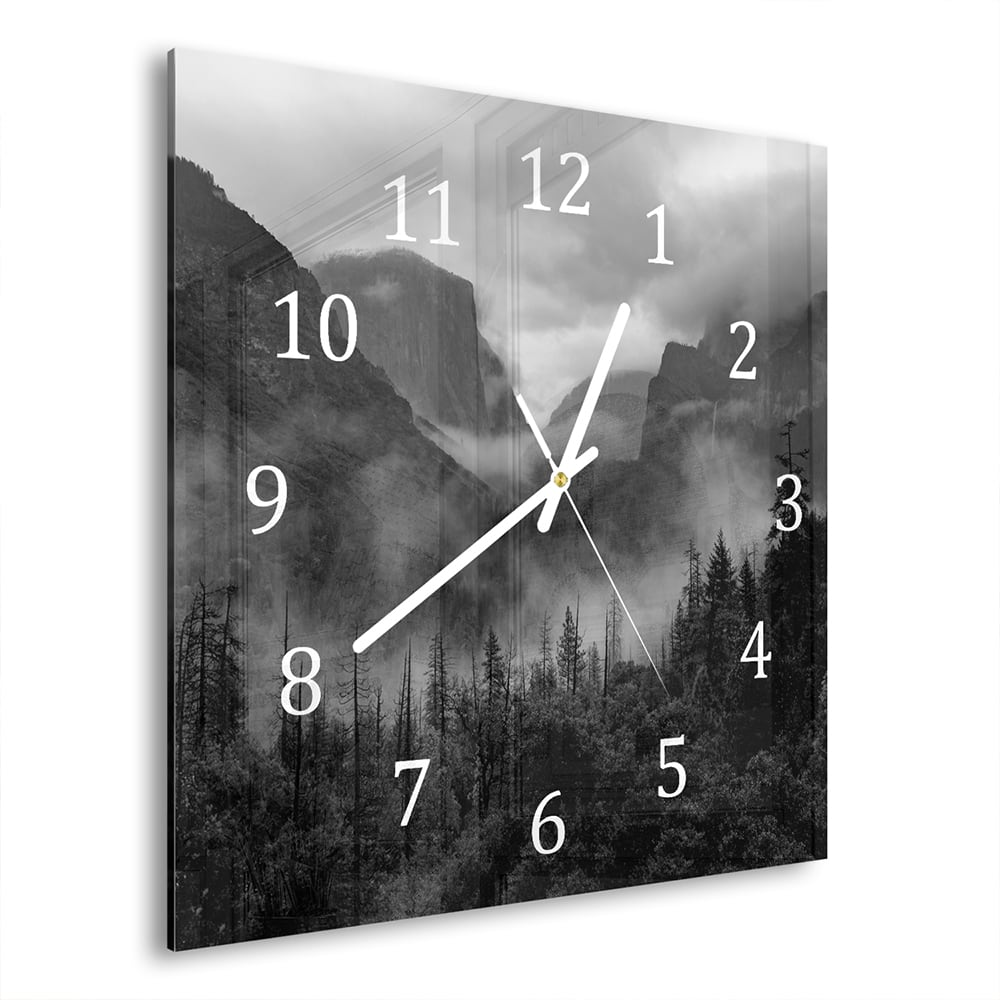 Wanduhr 30x30 - Yosemite-Nationalpark