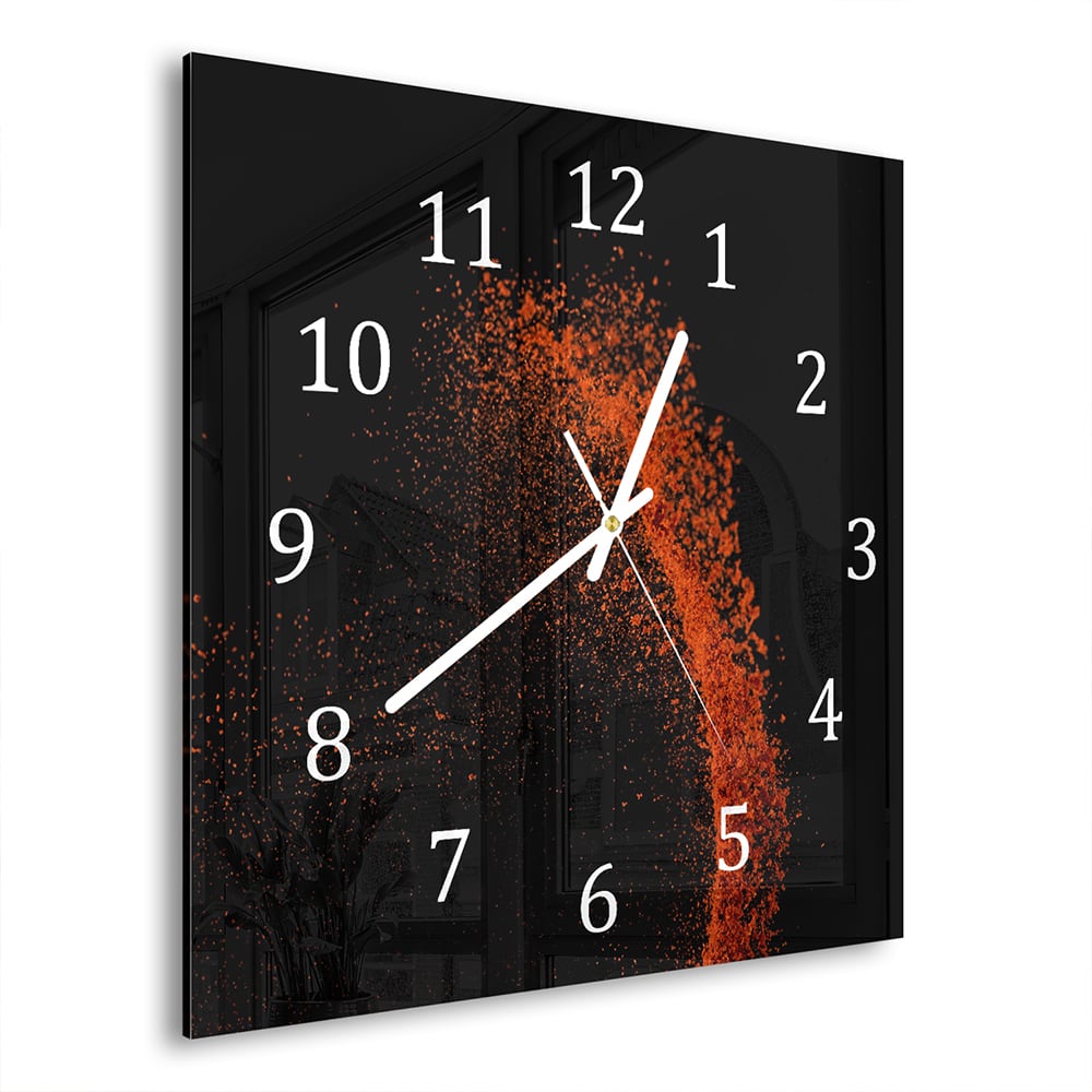 Wanduhr 30x30 - Paprikapulver