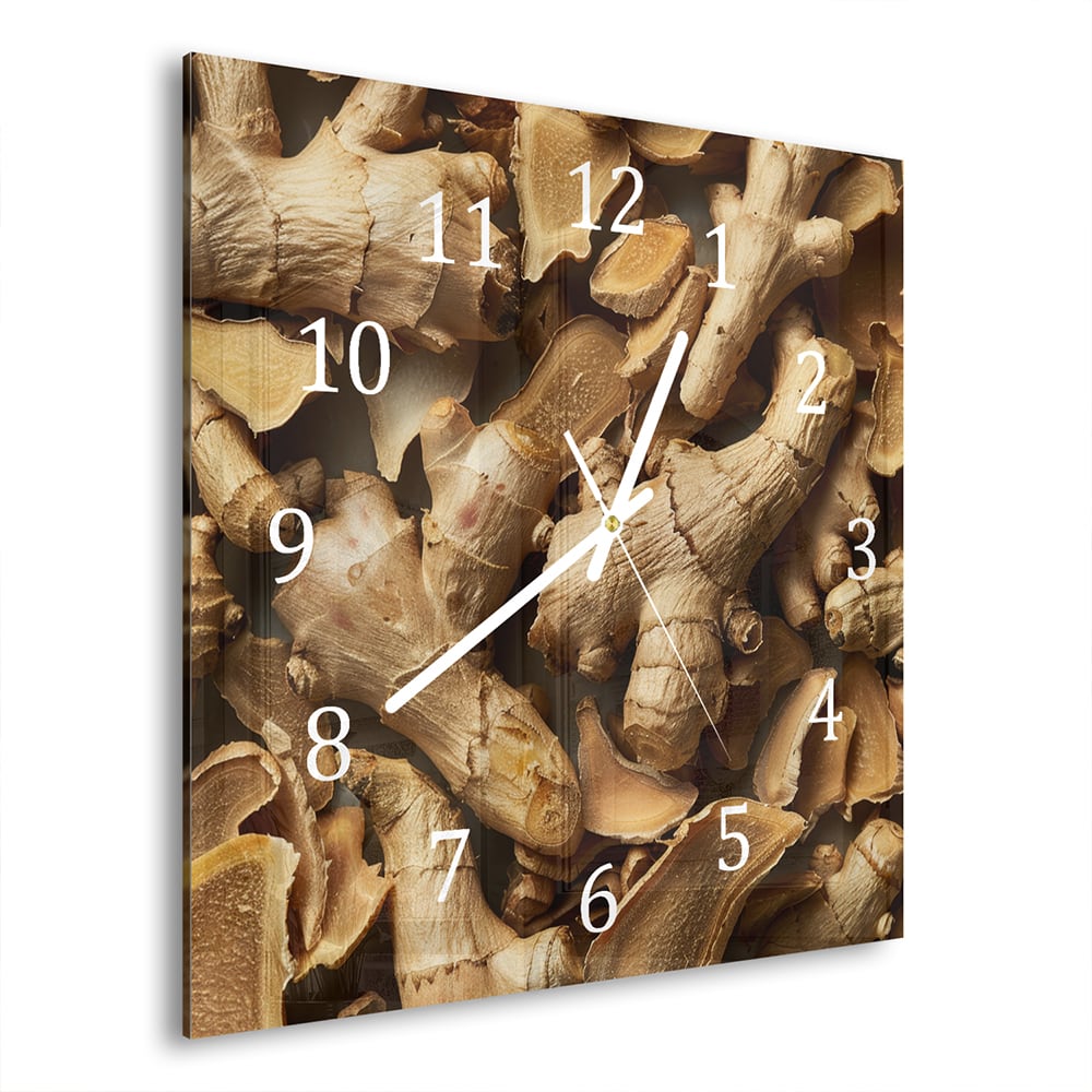 Wanduhr 30x30 - Ingwer
