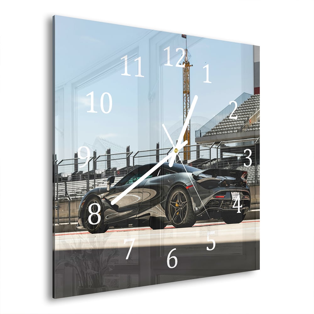 Wanduhr 30x30 - McLaren