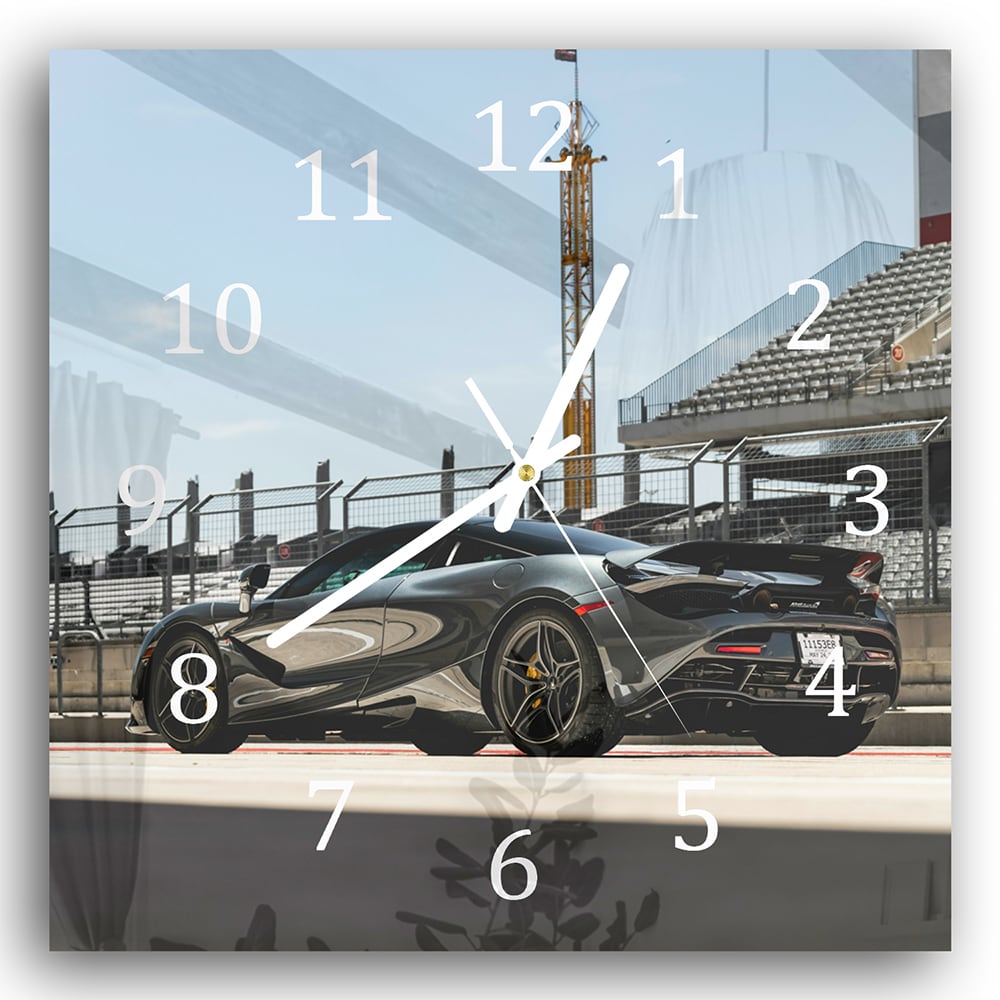 Wanduhr 30x30 - McLaren