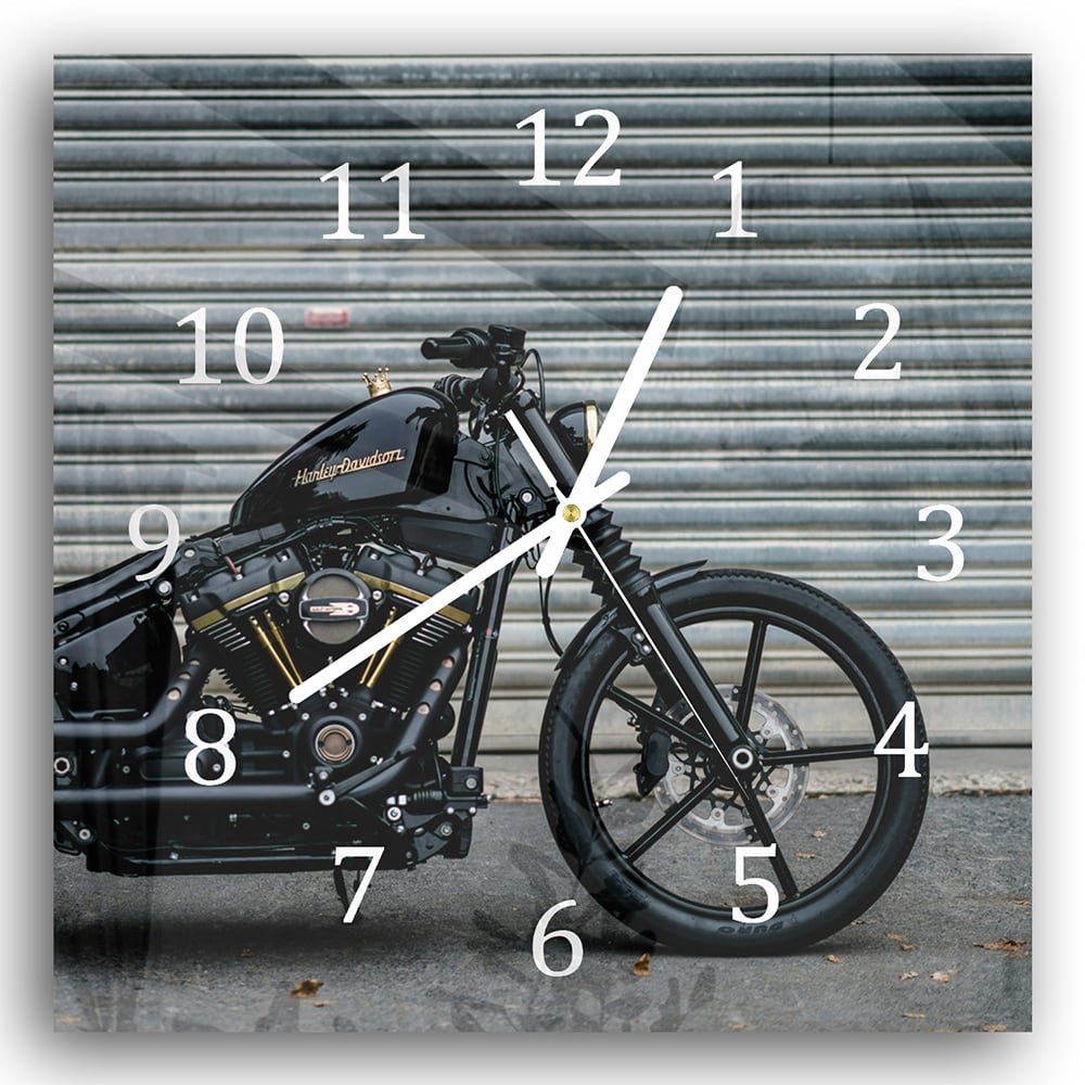 Wanduhr 30x30 - Harley Davidson