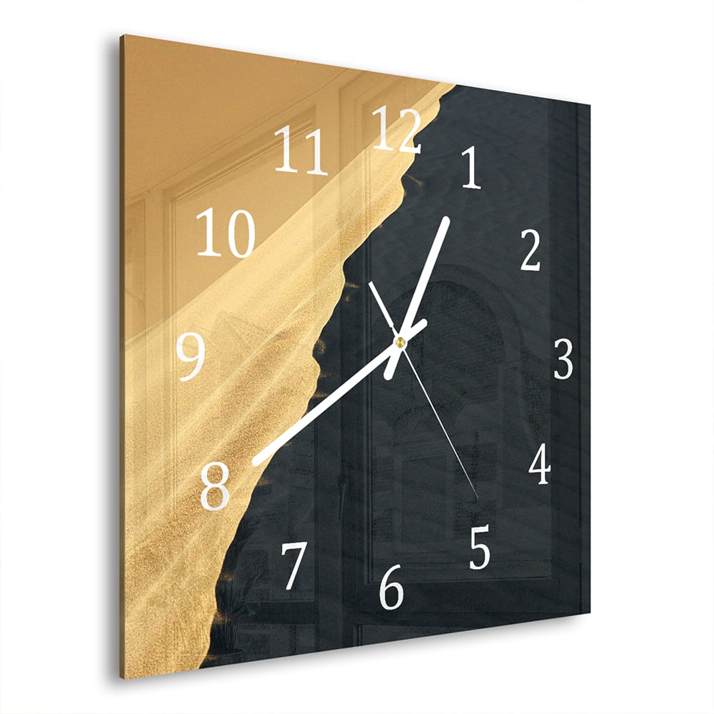 Wanduhr 30x30 - Sonnige Sanddüne