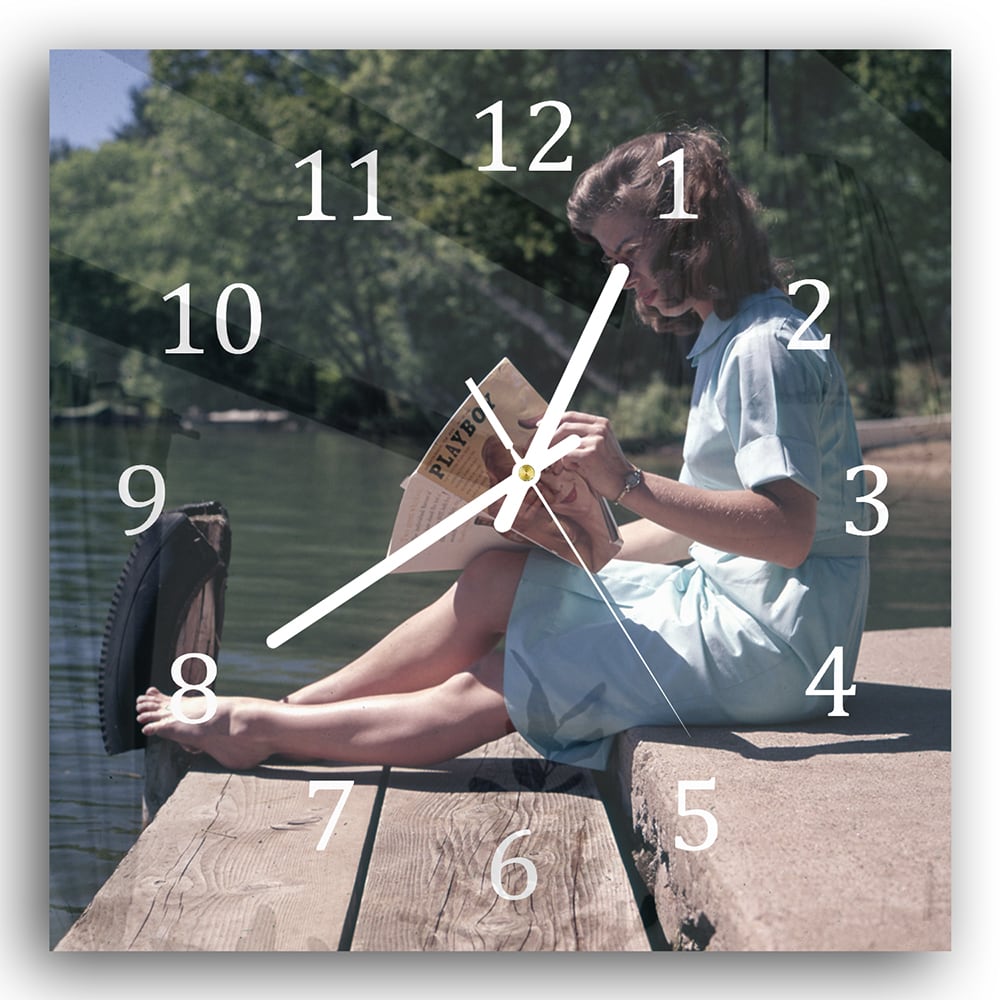 Wanduhr 30x30 - Playboy