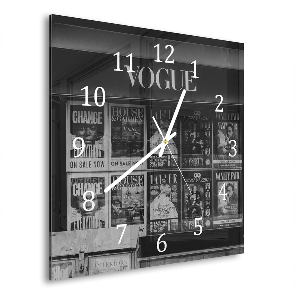 Wanduhr 30x30 - Vogue
