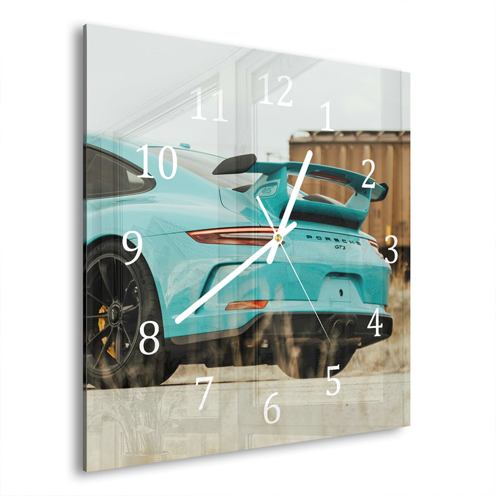 Wanduhr 30x30 - Porsche GT3