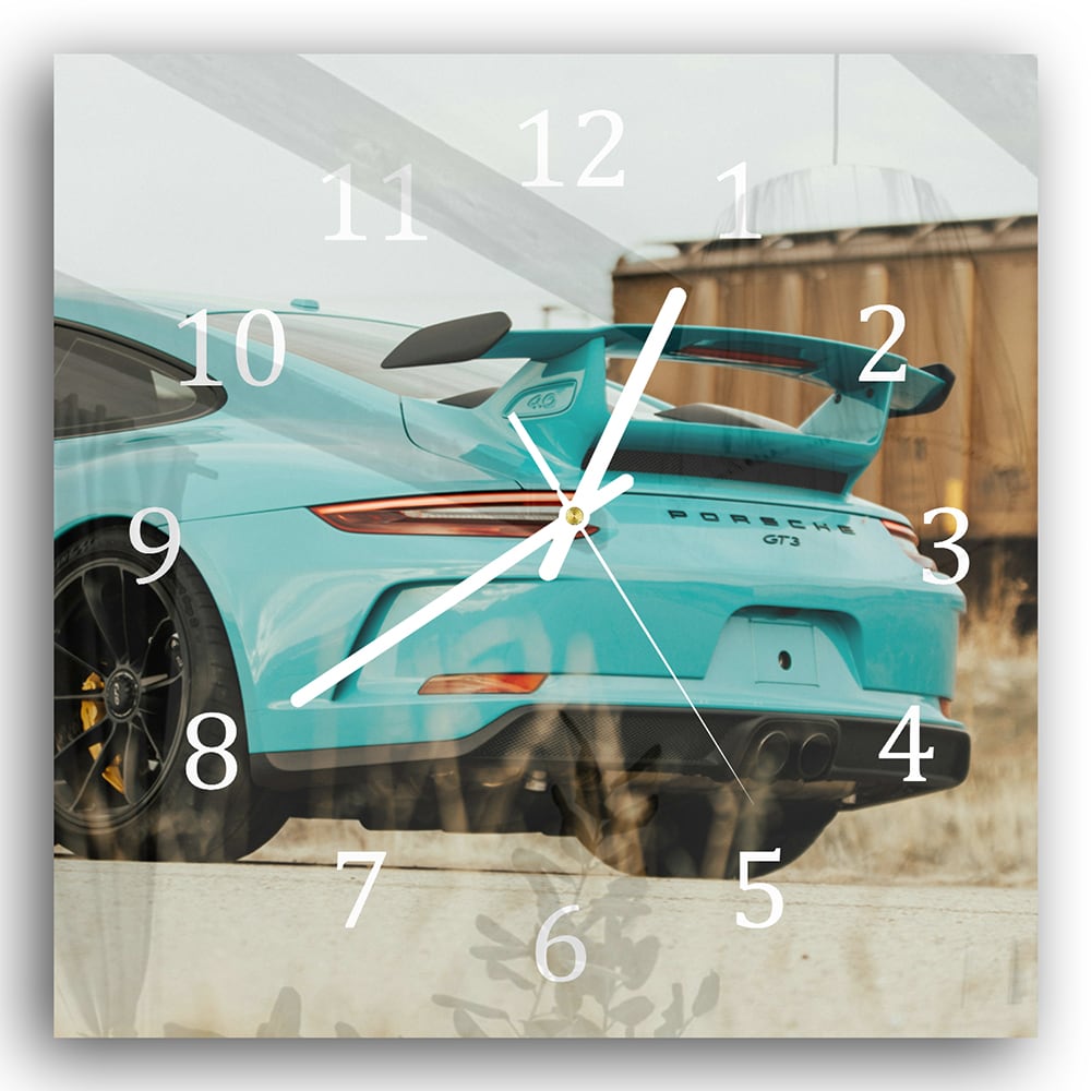 Wanduhr 30x30 - Porsche GT3