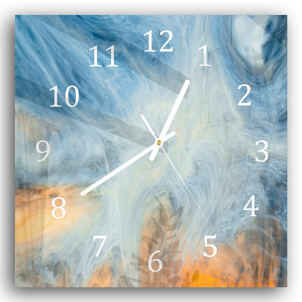 Wanduhr 30x30 - Mystischer Himmel