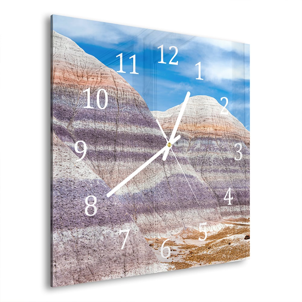 Wanduhr 30x30 - Yellowstone-Nationalpark